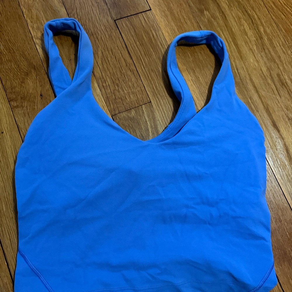 Lululemon Align Tank Top in Color Blue Nile